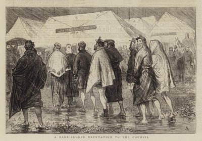 A Bare-legged Deputation to the Council by Joseph Nash